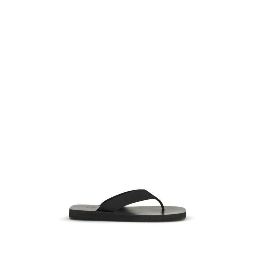 Senso Black Rubber Flip-Flop Women's Sandals
